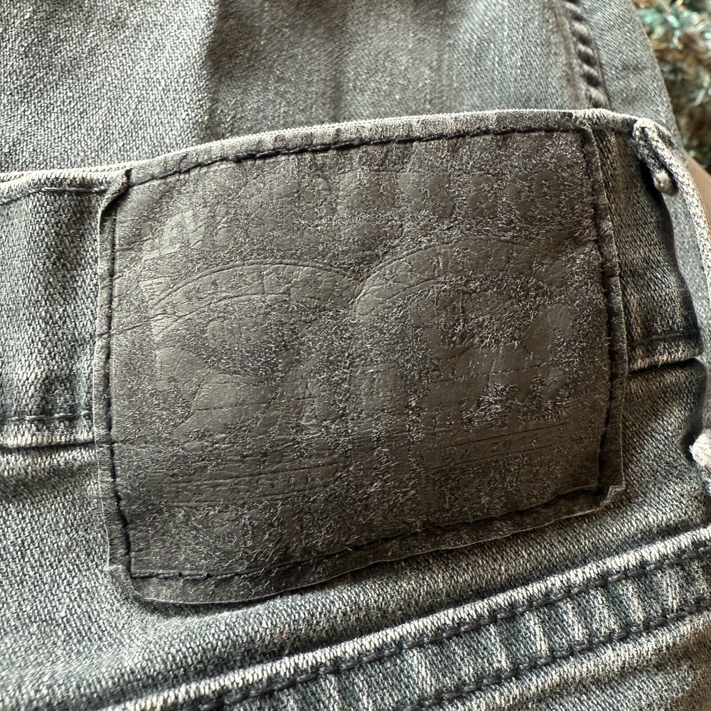 Vintage‎ Levis Black Label Tag Mens Jeans Denim 30x27